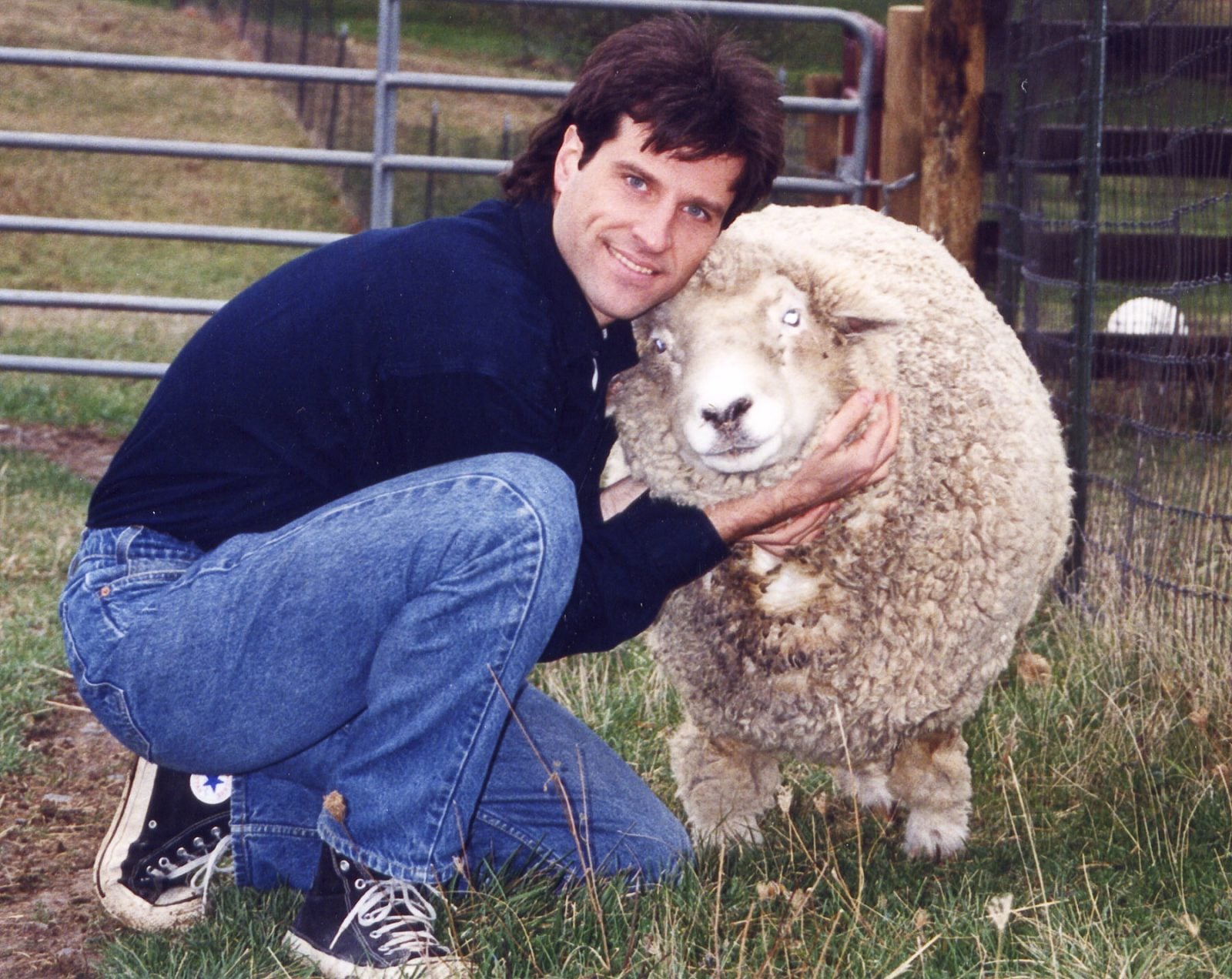 Gene Baur with Hilda
